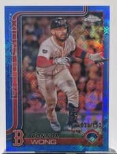2025 Topps Chrome Logofractor Edition Base Set Connor Wong #10 card