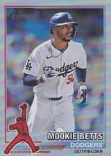 2025 Topps Heritage 1976 Redefined Mookie Betts #76R-24 card