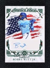 Bobby Witt Jr. 2025 Panini Boys of Summer America's Best Signatures card