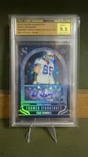 2025 Panini Silhouette Framed Signatures Chad Hennings #25 card
