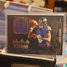 2025 Panini Rookies & Stars Royalty Lamar Jackson #R-LJN card