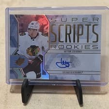 2025-26 SPx Rookie SuperScripts Artyom Levshunov #SSR-AL card