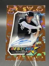 2025 Bowman's Best Best Tek Autographs Colson Montgomery #BTA-CMO card
