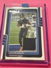 2025 Donruss Donruss Threads Calvin Ridley #DTH-CRY card