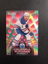 2024-25 Upper Deck Allure Colorful Futures Evan Bouchard #CF-12