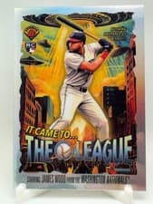 2025 Bowman Chrome It Came to the League James Wood #IT-15 card