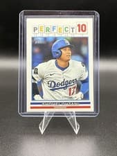Shohei Ohtani 2025 Topps Heritage High Number Perfect 10 card