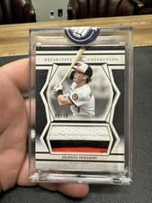 2025 Topps Definitive Collection Jumbo Relic Collection Jackson Holliday #DJRC-JH card