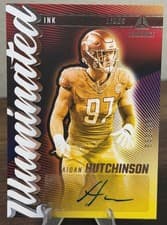 2024 Panini Luminance Illuminated Ink Aidan Hutchinson #II-AHN card