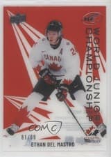 2024-25 Upper Deck Ice World Junior Championship Ethan Del Mastro #WJC-9 card