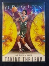 2024-25 Panini Origins Taking the Leap Set AJ Johnson #21 card