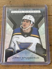 2025-26 Upper Deck Black Diamond Diamond Futures Jimmy Snuggerud #BDF-JS card