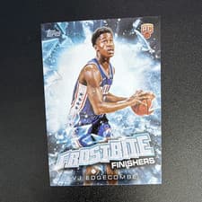2025-26 Topps Holiday Frostbite Finishers VJ Edgecombe #FF-VE card
