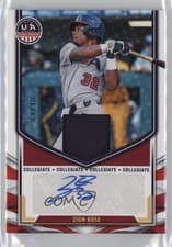 2025 Panini Stars & Stripes Collegiate National Team Signatures Zion Rose #NTS-ZR card