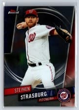 Stephen Strasburg 2019 Topps Finest card