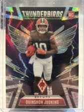 2025 Panini Phoenix Thunderbirds Quinshon Judkins #12 card