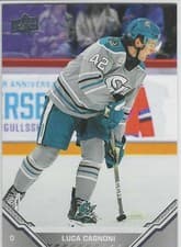 2025-26 Upper Deck AHL Base Set Luca Cagnoni #53 card