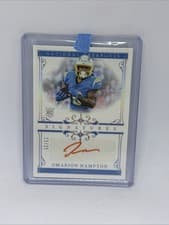 Omarion Hampton 2025 Panini Certified Rookie Signatures card