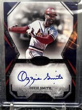 2025 Topps Tier One Talent Autographs Ozzie Smith #TOTA-OS card