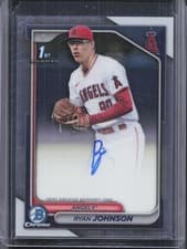 2024 Bowman Draft Chrome Prospect Autographs Ryan Johnson #CPA-RJ card