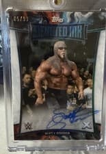 2025 Topps Exalted WWE Wrestling Elevated Ink Scott Steiner #ELI-SSR card