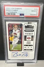 Brock Purdy 2022 Panini Contenders card