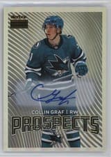 2024-25 Skybox Metal Universe Skybox Premium Prospects Collin Graf #PP-28 card