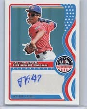 2025 Panini Stars & Stripes 13U/14U National Team Signatures Peyton Tarlton #NTS-PT card