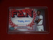 2024-25 Bowman University Chrome Fanatics Fraternity Autographs Flory Bidunga #FFA-FB card