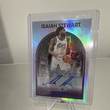 2025-26 NBA Hoops 1989 Hoops Signatures Isaiah Stewart #89S-IS card