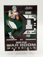 2025 Panini Absolute War Room Materials Mason Taylor #WRM-MTR card