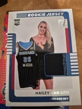 2025-26 Donruss WNBA Rookie Jersey Hailey Van Lith #3 card