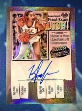 Kiki Iriafen 2024-25 Bowman University Chrome Final Exam Autographs card