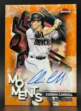 2024 Finest Moments Autographs Corbin Carroll #FMA-CC card