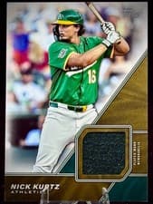 Nick Kurtz 2026 Topps Major League Material Relics card