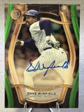 2025 Topps Tribute Pillars Of The Game Autographs Dave Winfield #PTGA-WIN card