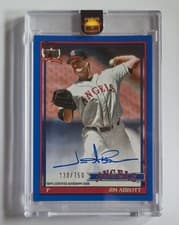 2026 Topps 1991 Topps Autographs Jim Abbott #91A-ABB card