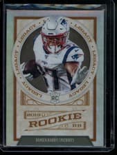 Damien Harris 2019 Panini Chronicles Legacy card