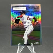 2025 Topps Chrome Platinum 1955 Topps Double Headers Pedro Martinez / David Ortiz #55DH-16 card