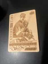 2024-25 Upper Deck Engrained Icons Carved in Time Steve Yzerman #CT-SY