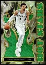 Victor Wembanyama 2024-25 Panini Select Hot Stars card