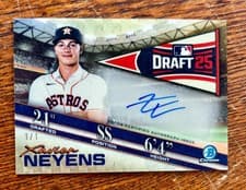 2025 Bowman Draft Bowman Draft Night Autographs Xavier Neyens #BDNA-XN card