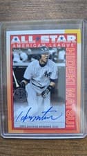 2025 Topps Update 1990 Topps All-Star Autographs Hideki Matsui #90AS-HM card