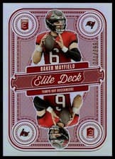 2025 Donruss Elite Elite Deck Baker Mayfield #19 card