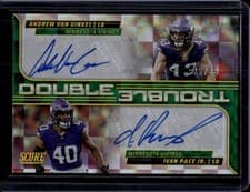 Andrew Van Ginkel / Ivan Pace Jr. 2025 Score Double Trouble card