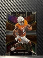 Bijan Robinson 2023 Panini Select Draft Picks Future card