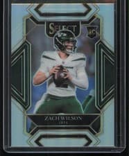 Zach Wilson 2021 Panini Select card