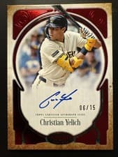 2026 Topps Tier One Prime Performers Autographs Christian Yelich #PPA-CY card
