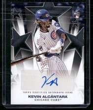2025 Topps Update Baseball Stars Autographs Kevin Alcántara #BSAU-KA card