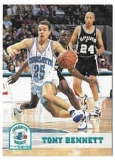 Tony Bennett 1993-94 Hoops Base Set card